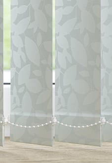 Jasmine (Blackout), Spearmint - Vertical Blind Slats